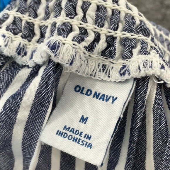 Old Navy Blue and White dress - Picture 3 of 4